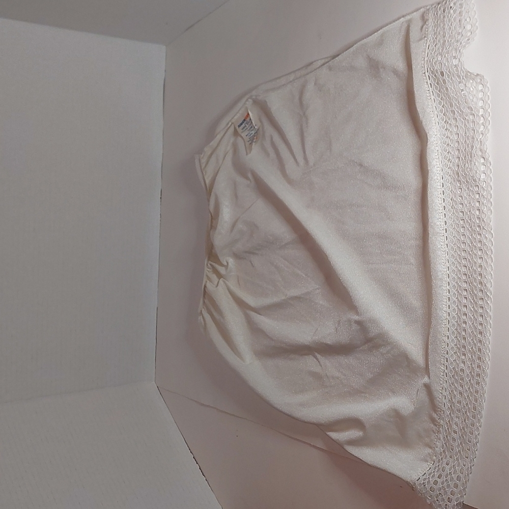 Girls Half Slip White Size 7/8 - Picture 3 of 6
